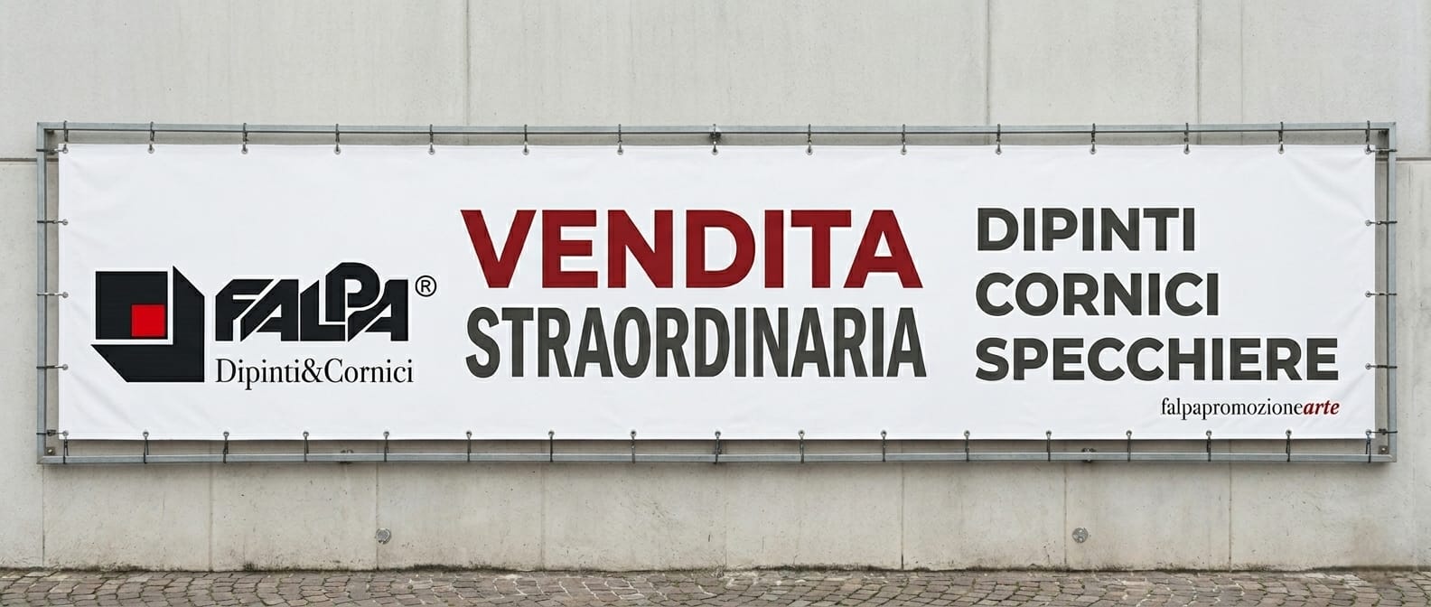 Falpa: VENDITA STRAORDINARIA DA SETTEMBRE